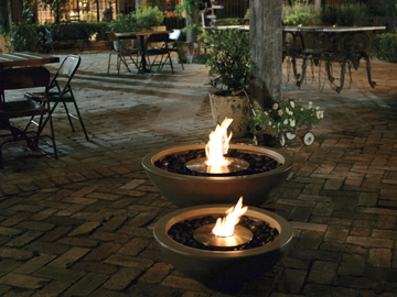 MIX 600 - Bioethanol central vent free fireplace by EcoSmart Fire - view 3